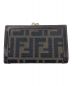 FENDI (フェンディ) がま口財布 ブラウン：12000円