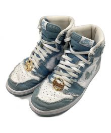 NIKE（ナイキ）の古着「Air Jordan 1 High OG "Denim"」｜ブルー×ホワイト