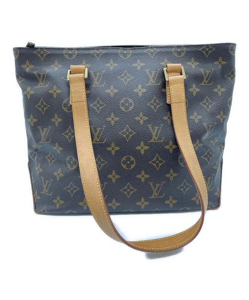 LOUIS VUITTON（ルイ ヴィトン）LOUIS VUITTON (ルイ ヴィトン) ショルダートートバッグ ブラウンの古着・服飾アイテム