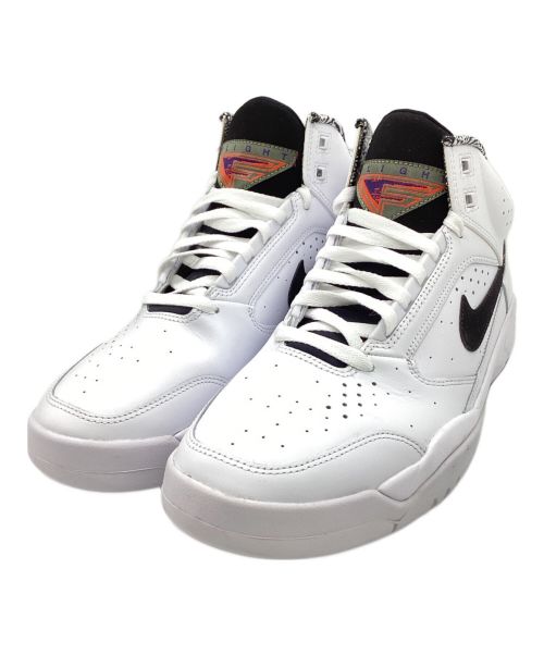 NIKE（ナイキ）NIKE (ナイキ) Air Flight Lite Mid ホワイト×ブラック サイズ:27cmの古着・服飾アイテム