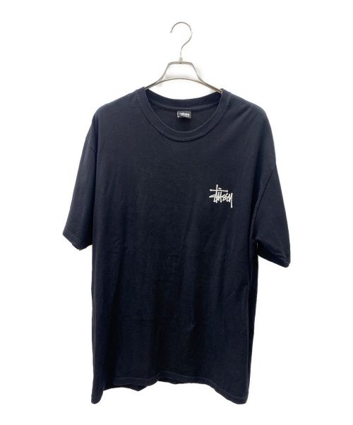 stussy（ステューシー）stussy (ステューシー) 半袖カットソー ブラック サイズ:XLの古着・服飾アイテム