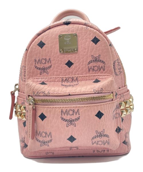 MCM（エムシーエム）MCM (エムシーエム) バックパック ピンクの古着・服飾アイテム