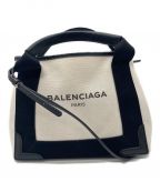 BALENCIAGAバレンシアガ）の古着「2WAYバッグ」｜ホワイト×ブラック