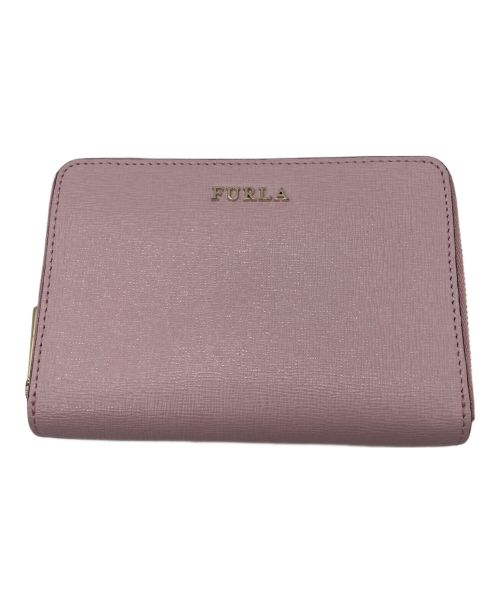 FURLA（フルラ）FURLA (フルラ) 2つ折り財布 ピンクの古着・服飾アイテム