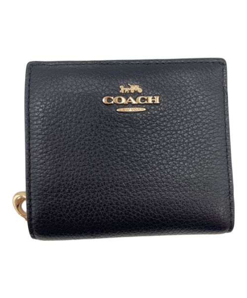 COACH（コーチ）COACH (コーチ) 2つ折り財布 ブラックの古着・服飾アイテム