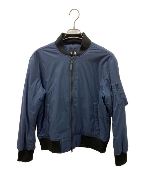 THE NORTH FACE（ザ ノース フェイス）THE NORTH FACE (ザ ノース フェイス) TRANSIT BOMBER JK ネイビー×ブラック サイズ:Mの古着・服飾アイテム