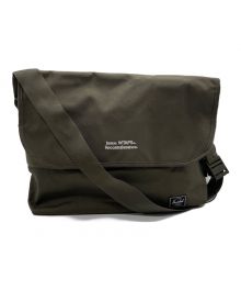 Herschel Supply×WTAPS（ハーシェルサプライ×ダブルタップス）の古着「メッセンジャーバッグ」｜グリーン