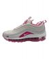 NIKE (ナイキ) AIR MAX 97 By You ホワイト×ピンク サイズ:22cm：5000円