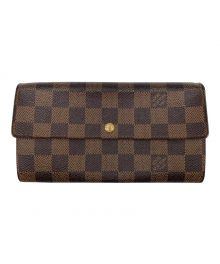 LOUIS VUITTON（ルイ ヴィトン）の古着「長財布」｜ブラウン