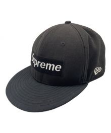 SUPREME×New Era（シュプリーム×ニューエラ）の古着「キャップ」｜ブラック