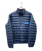 Patagoniaパタゴニア）の古着「Down-SnapT Pullover」｜ネイビー