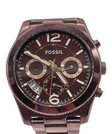 FOSSIL（フォッシル）の古着「腕時計」｜ブラウン