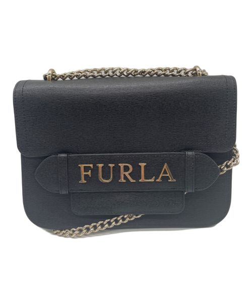 FURLA（フルラ）FURLA (フルラ) ショルダーバック ブラックの古着・服飾アイテム