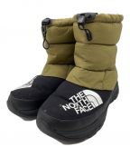 THE NORTH FACEザ ノース フェイス）の古着「Nuptse Down Bootie」｜オリーブ×ブラック