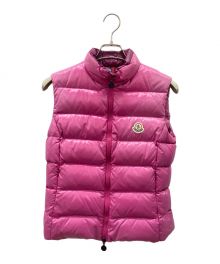 MONCLER（モンクレール）の古着「ダウンベスト」｜ピンク