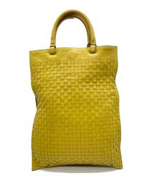 BOTTEGA VENETA（ボッテガベネタ）の古着「ハンドバッグ」｜イエロー