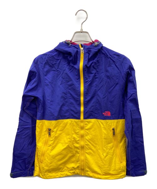 THE NORTH FACE（ザ ノース フェイス）THE NORTH FACE (ザ ノース フェイス) COMPACT JACKET ブルー×イエロー サイズ:Lの古着・服飾アイテム