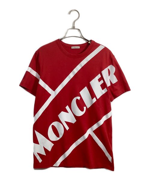 モンクレール Tシャツ 赤 レッド Mの通販 by かど&# ラクマ 出産祝い ...