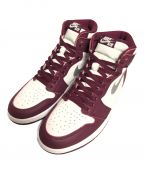 NIKEナイキ）の古着「AIR JORDAN 1 RETRO HIGH OG」｜ホワイト×パープル