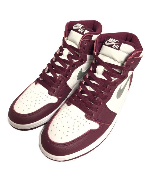 NIKE（ナイキ）NIKE (ナイキ) AIR JORDAN 1 RETRO HIGH OG ホワイト×パープル サイズ:US 9.5の古着・服飾アイテム