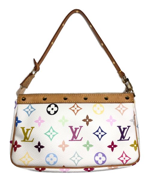 LOUIS VUITTON（ルイ ヴィトン）LOUIS VUITTON (ルイ ヴィトン) ポシェット・アクセソワール ホワイトの古着・服飾アイテム