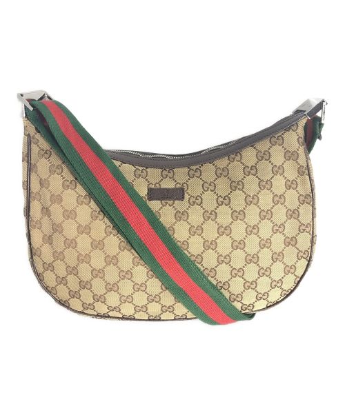 GUCCI（グッチ）GUCCI (グッチ) ショルダーバッグ ブラウンの古着・服飾アイテム