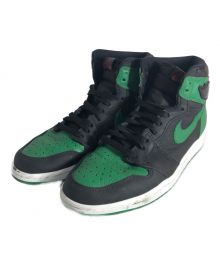 NIKE（ナイキ）の古着「AIR JORDAN 1 RETRO HIGH OG」｜ブラック×グリーン