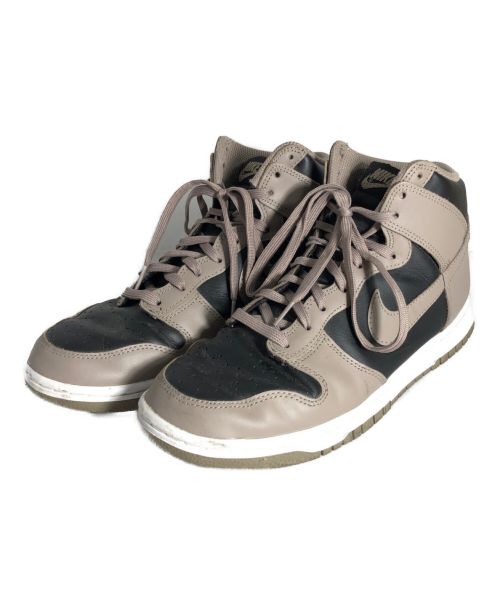 NIKE（ナイキ）NIKE (ナイキ) WMNS DUNK HIGH ブラック×ベージュ サイズ:27の古着・服飾アイテム