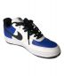 中古・古着 NIKE (ナイキ) AIR FORCE 1 LOW BY YOU ブルー×ホワイト×ブラック サイズ:US 9：7800円