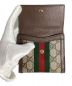 中古・古着 GUCCI (グッチ) 2つ折り財布 ブラウン：24800円