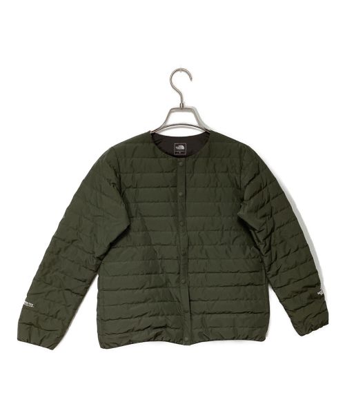 THE NORTH FACE（ザ ノース フェイス）THE NORTH FACE (ザ ノース フェイス) ウィンドストッパーゼファーシェルカーディガン カーキ サイズ:Sの古着・服飾アイテム