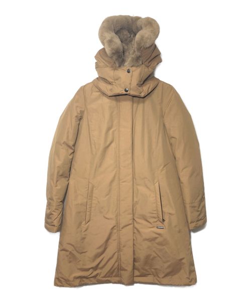 WOOLRICH（ウールリッチ）WOOLRICH (ウールリッチ) BOW BRIDGE PARKA キャメル サイズ:XSの古着・服飾アイテム