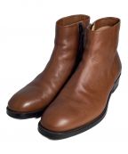 GEN IZAWAゲンイザワ）の古着「LOVE share fringe leather boots」｜ブラウン