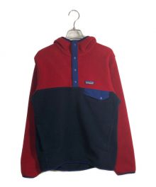 Patagonia（パタゴニア）の古着「フリースジャケット」｜ネイビー×レッド