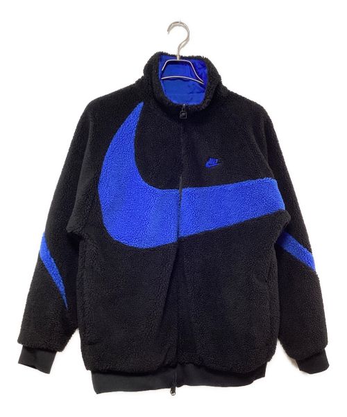 NIKE（ナイキ）NIKE (ナイキ) フリースジャケット ブルー×ブラック サイズ:Lの古着・服飾アイテム