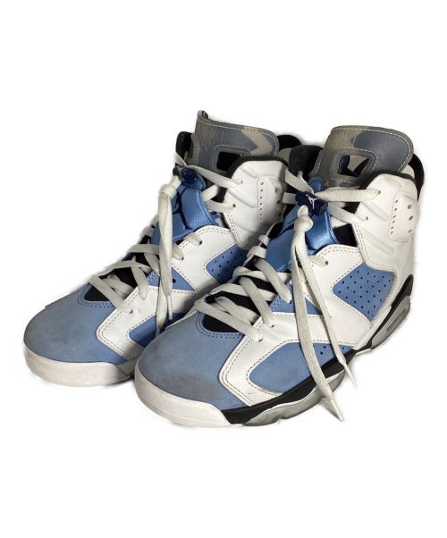 NIKE（ナイキ）NIKE (ナイキ) AIR JORDAN6 RETORO ホワイト×ブルー サイズ:27.5の古着・服飾アイテム