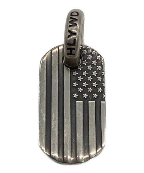 Good Art HLYWD（グッドアートハリウッド）Good Art HLYWD (グッドアートハリウッド) DOG TAG STERLING AMERICAN FLAG SMALLの古着・服飾アイテム