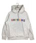 SUPREME（シュプリーム）の古着「The Most Hooded Sweatshirt」｜ライトグレー