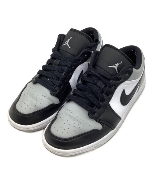 NIKE（ナイキ）NIKE (ナイキ) AIR JORDAN 1 LOW SHADOW TOE グレー×ブラック サイズ:US 8の古着・服飾アイテム