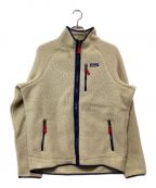 Patagoniaパタゴニア）の古着「RETRO PILE JACKET」｜ベージュ×ネイビー