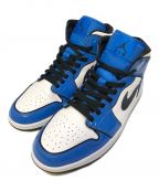 NIKEナイキ）の古着「AIR JORDAN 1 MID SE」｜ホワイト×ブルー