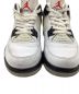 中古・古着 NIKE (ナイキ) AIR JORDAN 4 RETRO OG ホワイト×グレー サイズ:28.0：16000円