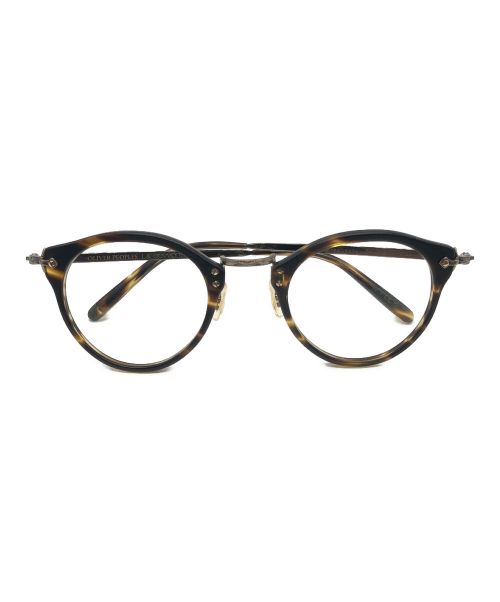 OLIVER PEOPLES（オリバーピープルズ）OLIVER PEOPLES (オリバーピープルズ) 伊達眼鏡 ブラウン サイズ:47□24の古着・服飾アイテム