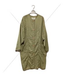 TODAYFUL（トゥデイフル）の古着「Nylon Rough Gown」｜グリーン