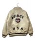 AVIREX (アヴィレックス) SIGNATUR VARSITY JACKET ベージュ サイズ:2XL：58000円