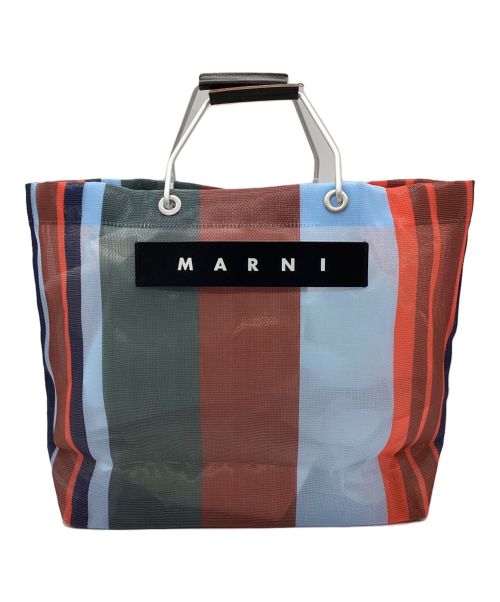 MARNI（マルニ）MARNI (マルニ) MARKET STRIPE BAG マルチカラーの古着・服飾アイテム