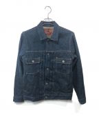 ONI DENIMオニデニム）の古着「2nd TYPE DENIM JACKET 20oz シークレットデニム」｜インディゴ