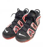 NIKEナイキ）の古着「AIR MORE UPTEMPO 96」｜ブラック×レッド