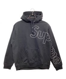 SUPREME（シュプリーム）の古着「Reflective Hooded Sweatshirt」｜ブラック