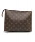 LOUIS VUITTON (ルイ ヴィトン) ポシェットトワレット26 ブラウン：48000円